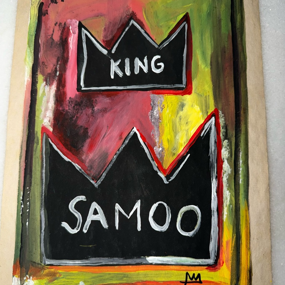 Basquiat paintings - 3 in total